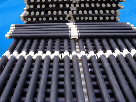 Tube type rubber aerator